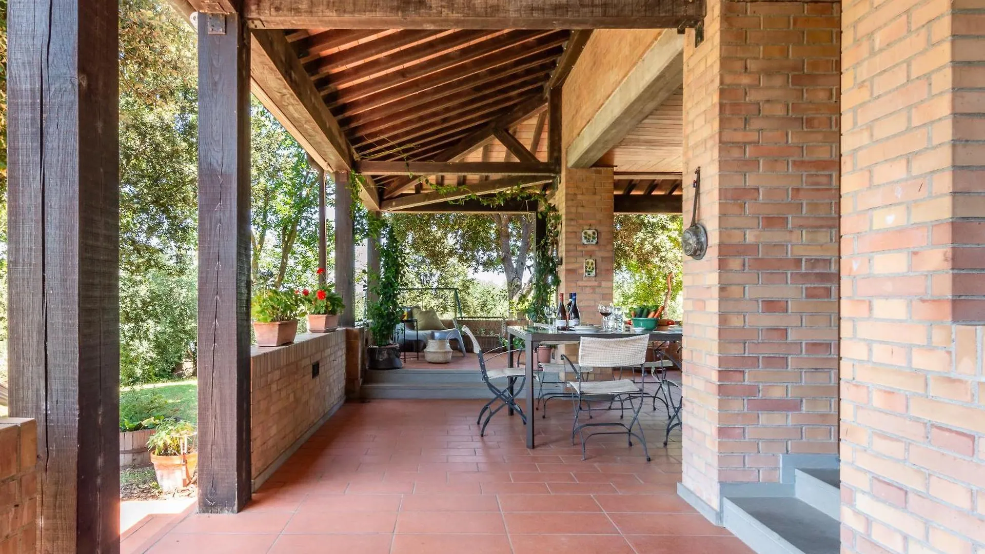 Villa Sangiovese Con Ampio Giardino アッバディーア・ディ・モンテプルチャーノ ロッジ